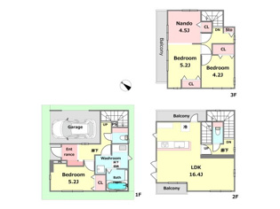 【間取り】 間取り