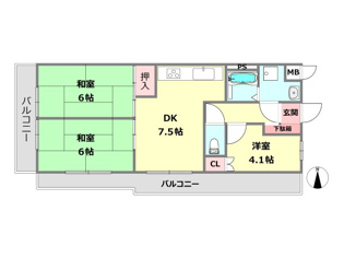 【間取り】 間取り