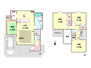 【間取り】 間取り