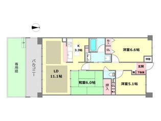 【間取り】 間取り