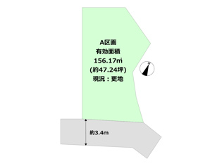 【間取り】 土地図