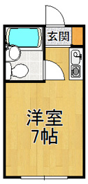 【間取り】 グローバル塚口の間取り