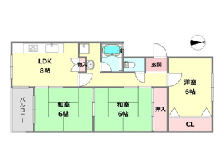 【間取り】 間取り