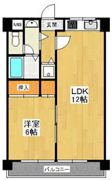 【間取り】 ラピスの間取り