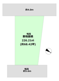 【間取り】 土地図