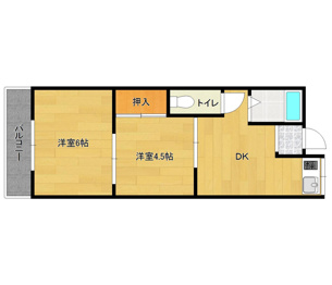 【間取り】 たかせき荘の間取り