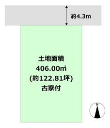 【間取り】 土地図