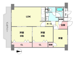 【間取り】 間取り