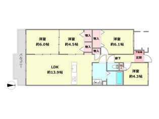 【間取り】 間取り