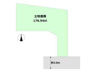 【間取り】 宝塚市高司2丁目売り土地の間取り