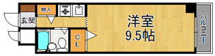 【間取り】 タケダビル95の間取り