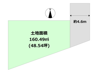 【間取り】 土地図
