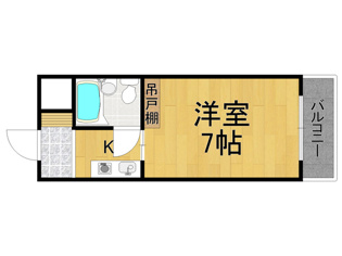 【間取り】 メゾン・ド・アヴニールの間取り