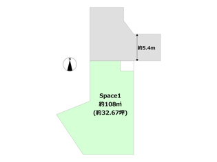 【間取り】 川西市加茂4丁目売り土地の間取り