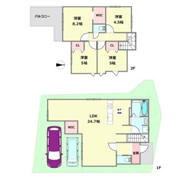 【間取り】 間取り