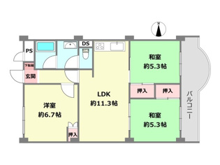 【間取り】 間取り