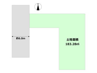 【間取り】 川西市大和西2丁目売り土地の間取り