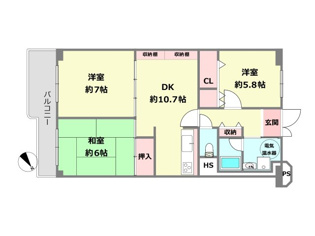 【間取り】 間取り