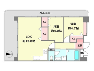 【間取り】 間取り