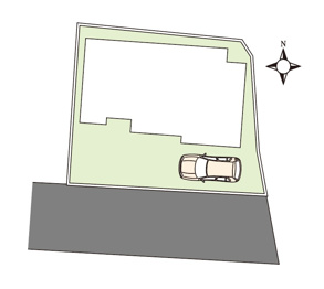 【間取り】 土地図