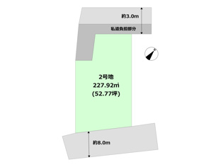 【間取り】 土地図