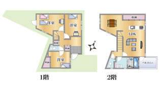 【間取り】 間取図