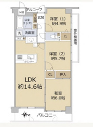 【間取り】 間取り