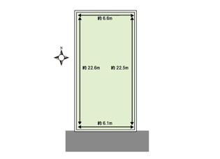 【間取り】 土地図