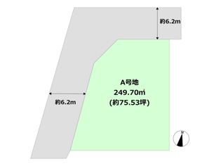 【間取り】 土地図