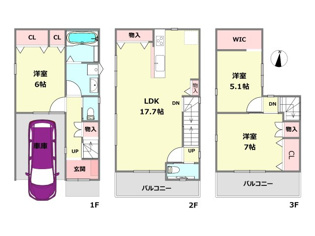 【間取り】 間取り