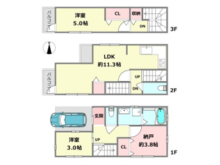 【間取り】 間取り