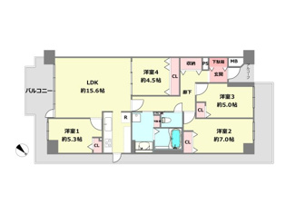 【間取り】 間取り