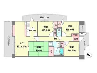 【間取り】 当日見学可能ですので、見学希望の際はお気軽にお問い合わせください。ネットからの見学予約も便利です♪
