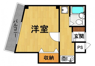 【間取り】 メゾントキワ曙の間取り