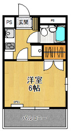 【間取り】 ふたばマンションの間取り