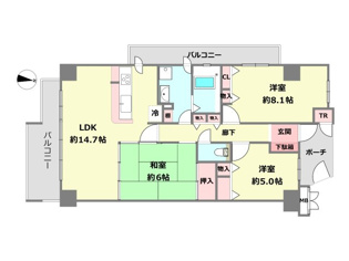 【間取り】 間取り