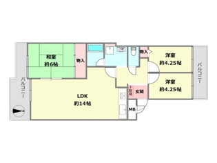 【間取り】 間取り