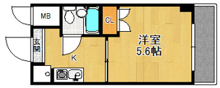 【間取り】 Kビルの間取り