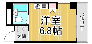 【間取り】 ヴィラサンローズの間取り