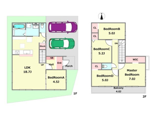 【間取り】 間取り