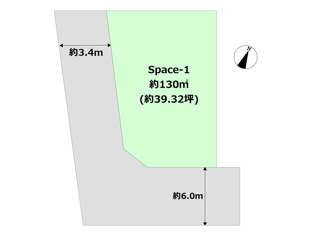 【間取り】 土地図