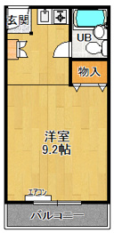 【間取り】 アリュールの間取り