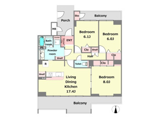 【間取り】 間取り