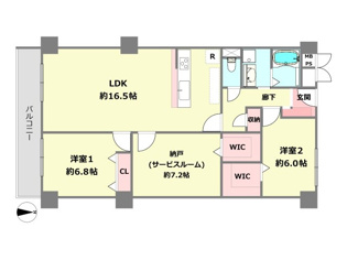 【間取り】 当日見学可能ですので、見学希望の際はお気軽にお問い合わせください。ネットからの見学予約も便利です♪