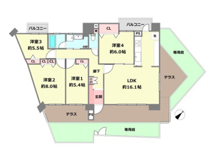 【間取り】 間取り