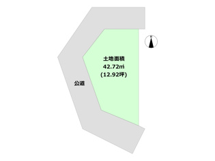 【間取り】 神戸市東灘区深江南町4丁目売り土地の間取り