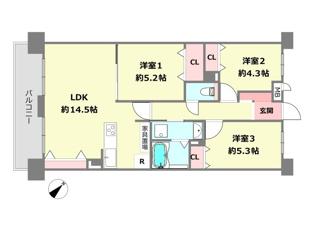【間取り】 間取り