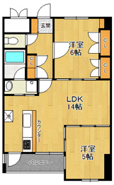 【間取り】 グリーンコートARAMAKIの間取り
