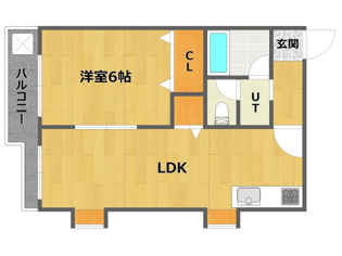 【間取り】 サンパレス21夙川東の間取り