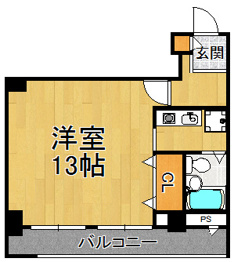 【間取り】 ヒカリマンションの間取り